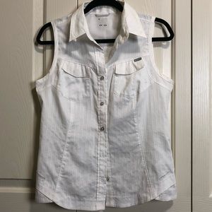 Columbia Titanium Omni Dry White Vest